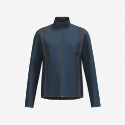 Kurtka treningowa męska Head Club 25. Niebieskie kurtki męskie HEAD, m, bez wzorów, z materiału, klasyczne, bez kaptura. Za 270.00 zł.