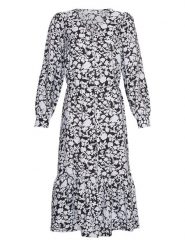 MOSS COPENHAGEN Sukienka "Della Ladonna" w kolorze czarnym rozmiar: M. Czarne sukienki damskie MOSS COPENHAGEN, m, bez wzorów, bez kołnierzyka, bez ramiączek, maxi. Za 170.87 zł.