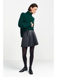 Rich&Royal Spódnica w kolorze czarnym rozmiar: 38. Czarne spódniczki damskie Rich&Royal, bez wzorów, z podwyższonym stanem, mini, rozkloszowane. Za 204.48 zł.