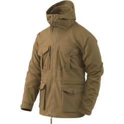 Kurtka męska Helikon-Tex SAS Smock Duracanvas. Brązowe kurtki męskie HELIKON-TEX, m, bez wzorów, sportowe, bez kaptura. Za 392.99 zł.