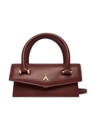 Patrizia Pepe Torebka 8B0111/L061-B861 Brązowy. Brązowe torebki klasyczne damskie Patrizia Pepe, bez wzorów, ze skóry, bez dodatków. Za 1,269.00 zł.