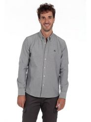 The Time of Bocha Koszula "Oxford" w kolorze szarym rozmiar: 3XL. Szare koszule męskie The Time of Bocha, xl, bez wzorów, z bawełny, bez kołnierzyka, bez ramiączek. Za 100.75 zł.