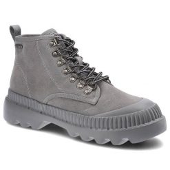 Szare Botki Big Star Damskie Sportowe Buty. Szare buty sportowe na co dzień damskie Big Star, bez wzorów, z materiału, trekkingowe. Za 249.00 zł.