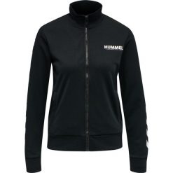 Damska bluza dresowa zapinana na zamek Hummel Legacy. Czarne bluzy bez kaptura damskie HUMMEL, xs, z dresówki. Za 217.50 zł.