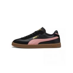 Buty damskie sportowe sneakersy Puma CLUB II ERA. Czarne buty sportowe na co dzień damskie Puma, bez wzorów, z gumy, do piłki nożnej. Za 199.00 zł.