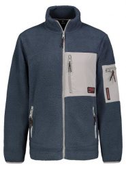 Sublevel Kurtka polarowa w kolorze granatowym rozmiar: XXL. Niebieskie kurtki męskie Sublevel, xxl, bez wzorów, z materiału, bez kaptura. Za 191.88 zł.