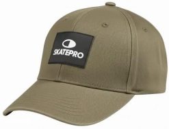 Odzież Czapki z daszkiem unisex SkatePro Baseball Czapka - Army. Biała czapki męskie SKATEPRO, na lato, bez wzorów, z bawełny, klasyczne. Za 119.99 zł.