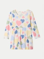Gap Sukienka codzienna 646806-03 Czerwony Regular Fit. Czerwone sukienki dziewczęce GAP, bez wzorów, z bawełny, bez ramiączek. Za 79.99 zł.