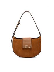 KARL LAGERFELD Torebka B1W30196 Brązowy. Brązowe torebki klasyczne damskie Karl Lagerfeld, bez wzorów, ze skóry, bez dodatków. Za 1,199.00 zł.