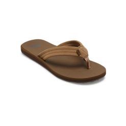 Sandały dla Mężczyzn CARVER SUEDE CORE Beżowy. Brązowe sandały męskie Quiksilver, z kauczuku, bez zapięcia. Za 139.99 zł.