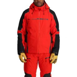 Kurtka narciarska męska Spyder Titan. Czarne kurtki narciarskie i snowboardowe damskie Spyder, m, bez wzorów, bez kaptura, narciarskie. Za 2,683.00 zł.