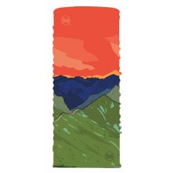 Komin na szyję bandana do biegania BUFF oryginal ecostretch. Brązowe szaliki i kominy damskie Buff, bez wzorów. W wyprzedaży za 64.94 zł.