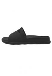 Damskie klapki Easywalk Beco | Czarny. Czarne klapki damskie Beco, bez wzorów, z materiału, bez obcasa. Za 202.99 zł.