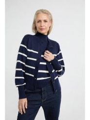 Josephine & Co Kardigan w kolorze granatowo-białym rozmiar: S. Białe kardigany damskie Josephine & Co, s, bez wzorów, z kaszmiru. Za 178.37 zł.