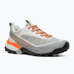 Buty trekkingowe męskie SCARPA Ribelle Cross 2. Szare buty trekkingowe męskie Scarpa, z gore-texu, przed kostkę, bez zapięcia, trekkingowe, gore-tex. Za 589.99 zł.