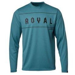 Koszulka z długim rękawem Royal Quantum. Niebieskie koszulki męskie z długim rękawem SELLE ROYAL, xl, z tkaniny. Za 180.50 zł.