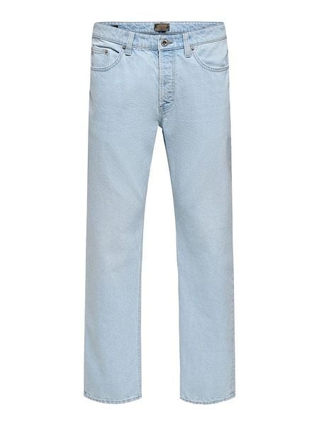 ONLY & SONS Dżinsy - Straight fit - w kolorze błękitnym rozmiar: W33/L32. Niebieskie jeansy męskie Only & Sons. Za 98.95 zł.