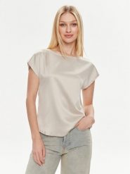 Vero Moda Bluzka Merle 10305151 Écru Regular Fit. Bluzki damskie Vero Moda, l, bez wzorów, z syntetyku, bez ramiączek. Za 79.99 zł.