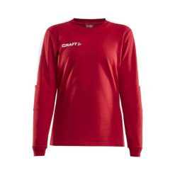 Sweter damski z kapturem Craft progress. Czerwone swetry klasyczne damskie Craft, uniwersalny, z bawełny, bez kołnierzyka. Za 192.85 zł.