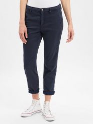 MAC Spodnie - Chino Kobiety Lyocell niebieski jednolity, 40. Niebieskie spodnie materiałowe damskie MAC, bez wzorów, z lyocellu. Za 499.95 zł.