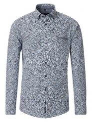 CASAMODA Koszula - Casual fit - w kolorze niebieskim rozmiar: 4XL. Niebieskie koszule męskie CASAMODA, xl, bez wzorów, z bawełny, bez kołnierzyka, bez ramiączek. Za 130.99 zł.