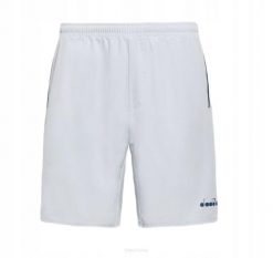 Spodenki tenisowe Diadora Shorts Core 9. Szare szorty męskie Diadora, bez wzorów, z elastanu. Za 123.99 zł.