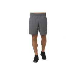 Spodenki sportowe męskie Asics 2-N-1 7 Short. Czarne szorty męskie Asics, m, z poliesteru. Za 89.99 zł.