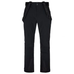 Spodnie narciarskie Kilpi Dermizax Primaloft Ravel. Czarne spodnie materiałowe męskie Kilpi, bez wzorów, sportowe. W wyprzedaży za 892.00 zł.