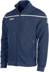 Męska kurtka varsity Reece granatowo-biało-niebieska. Białe kurtki męskie 3721 NUTRITION, na jesień, m, bez wzorów, z materiału, bez kaptura. Za 183.99 zł.