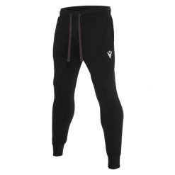 Spodnie do biegania Macron harp. Czarne spodnie sportowe męskie Macron, z dresówki. Za 234.50 zł.