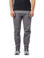 Hannah Spodnie "Kento" w kolorze szarym rozmiar: S. Szare spodnie materiałowe męskie Hannah, bez wzorów, z materiału. Za 295.99 zł.