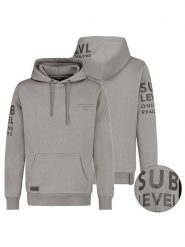 Sublevel Bluza "Tim" w kolorze szarym rozmiar: M. Szare bluzy z kapturem męskie Sublevel, m. Za 105.63 zł.