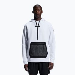 Bluza męska On Hoodie. Białe bluzy sportowe męskie On, bez wzorów, sportowe, bez kołnierzyka, bez ramiączek. Za 529.99 zł.
