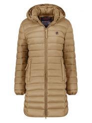 ANAPURNA Płaszcz pikowany "Akitalana" w kolorze szarobrązowym rozmiar: XXL. Brązowe płaszcze damskie ANAPURNA, xxl, bez wzorów. Za 165.99 zł.