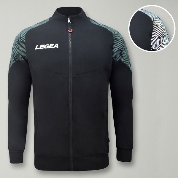Kurtka sportowa z zamkiem MANILA oversize. Czarne kurtki damskie Legea, xl, bez wzorów, do biegania. Za 112.00 zł.