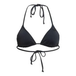Góra od stroju kąpielowego ROXY Beach Classics Mod Tiki TRI. Czarne bikini damskie Roxy, bez wzorów. Za 114.99 zł.