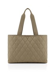Reisenthel Torebka "Classic L" w kolorze oliwkowym - 39 x 28 x 16 cm rozmiar: onesize. Brązowe shopper bag damskie Reisenthel, bez wzorów, z materiału, na ramię, bez dodatków. Za 137.10 zł.