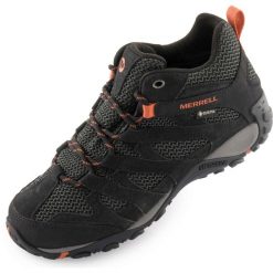 Merrell Alverstone Mid GTX damskie buty outdoor czarne. Brązowe obuwie trekkingowe damskie MERRELL. Za 619.99 zł.