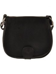 ORE10 Skórzana torebka w kolorze czarnym - 17 x 19 x 6 cm rozmiar: onesize. Czarne torebki klasyczne damskie ORE10, bez wzorów, z materiału, bez dodatków. Za 139.54 zł.