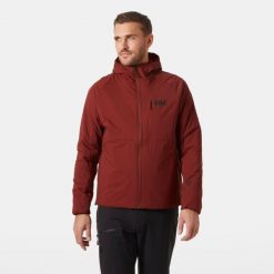 Kurtka turystyczna Helly Hansen Odin Stretch Insulat 2.0. Czerwone kurtki męskie Helly Hansen, l, bez wzorów, casualowe, bez kaptura. Za 1,103.50 zł.