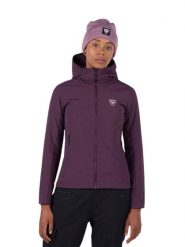 Kurtka narciarska Rossignol damska W Opside Hoodie JKT fioletowa. Czerwone kurtki damskie Rossignol, s, bez wzorów, z elastanu, z kapturem, narciarskie. Za 739.99 zł.