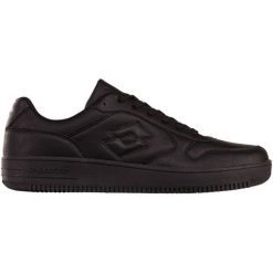 Buty Lotto Paliot Oc 2400020U 1111 czarne. Czarne buty sportowe na co dzień męskie z gumy, bez zapięcia. Za 204.77 zł.
