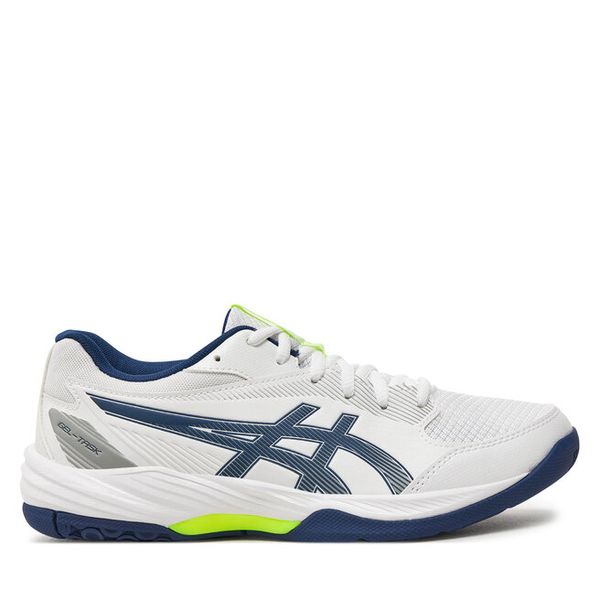 Buty halowe Asics. Białe buty sportowe na co dzień męskie Asics, bez zapięcia. Za 399.99 zł.
