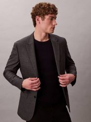 Calvin Klein Wełniany sweter w kolorze granatowym rozmiar: XXL. Niebieskie swetry męskie CALVIN KLEIN, xxl, bez wzorów, z wełny, bez kołnierzyka. Za 293.95 zł.