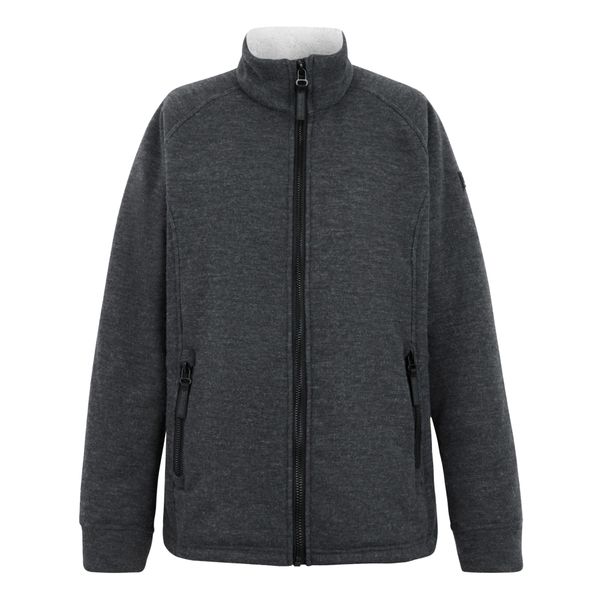 Damska Bluza Polarowa Emilde Z Pełnym Zamkiem Błyskawicznym. Szare bluzy bez kaptura damskie Regatta, z polaru. Za 103.99 zł.