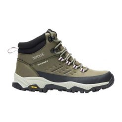 Damskie buty trekkingowe Blake Vibram. Zielone obuwie trekkingowe damskie Regatta. Za 616.00 zł.