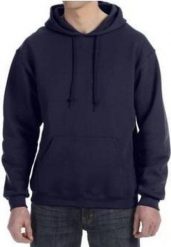 Bluza z kapturem Dri-Power - dla dorosłych. Niebieskie bluzy z kapturem męskie RUSSEL ATHLETIC, m. Za 173.95 zł.