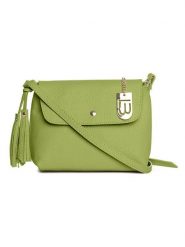 Lucca Baldi Skórzana torebka "Bagni" w kolorze zielonym - 25 x 17 x 7 cm rozmiar: onesize. Zielone torebki klasyczne damskie Lucca Baldi, z aplikacjami, z materiału, bez dodatków. Za 217.99 zł.
