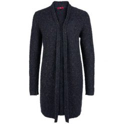 S.Oliver sweter damski 34 ciemnoniebieski. Niebieskie kardigany damskie S.Oliver, s, bez wzorów, z wełny. W wyprzedaży za 251.00 zł.