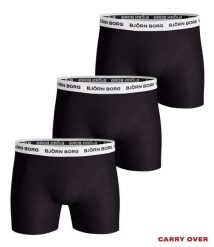 Bjorn_borg COTTON STRETCH BOXER 3p – multipack 4. Czarne bokserki męskie Björn Borg, bez wzorów. Za 270.50 zł.